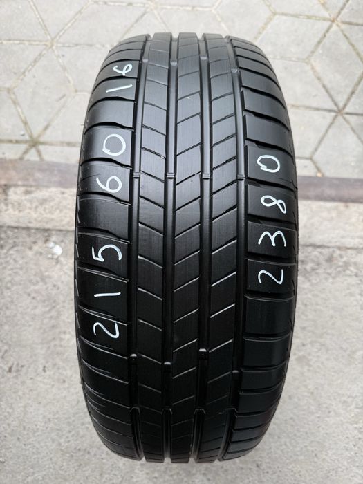 215/60/16 Bridgestone turanza t005 розпаровка одиночка шина б/у резина літо