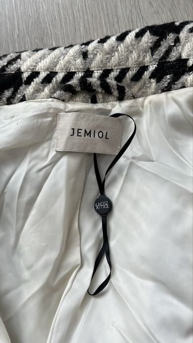 Jemiol Łukasz Jemioł płaszcz wełniany 80% wełna jagnięca 34 oversize