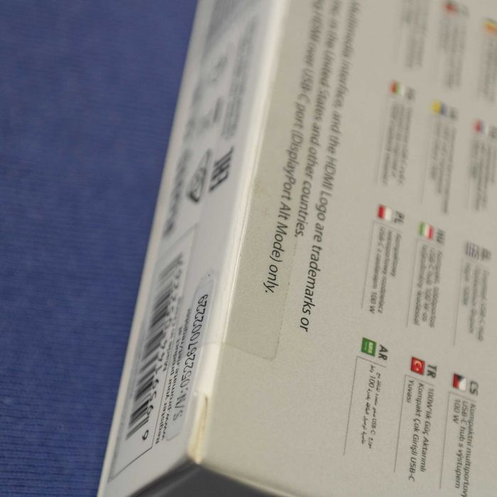 Док-станция хаб Promate PrimeHub USB-C 100W Power Delivery