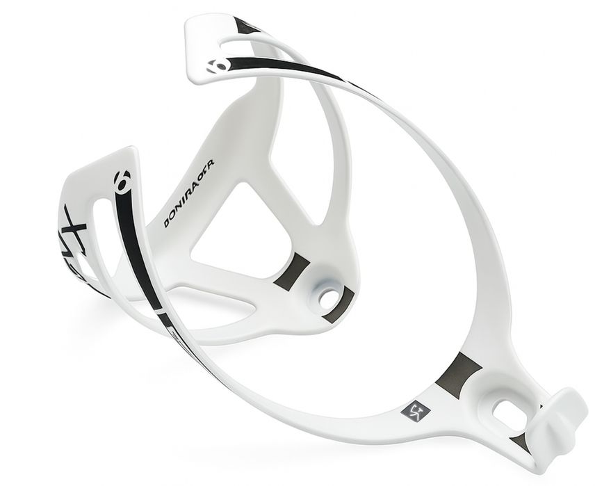 BONTRAGER Koszyk na Bidon  z Karbonu Bardzo Lekki i Stylowy 29g WHITE
