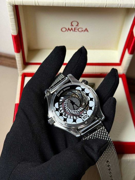 Годинник Omega Seamaster Diver 300M, 42 мм, blue