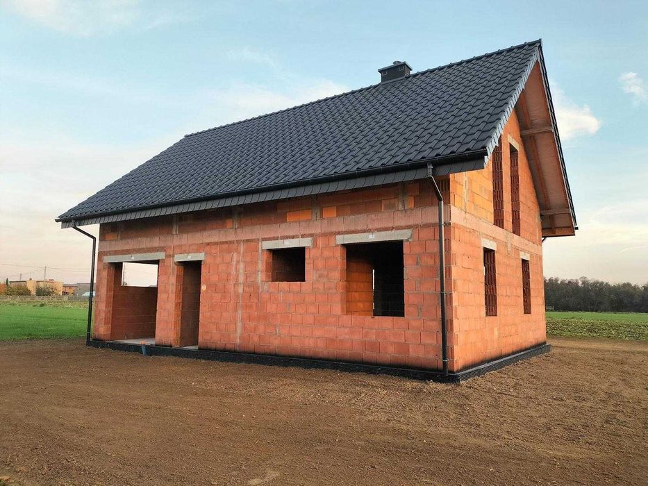 Ostrów WLPK. dom nowy STAN DEWELOPERSKI na działce klienta! 140m2