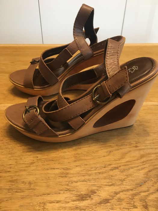 Skórzane sandałki Next UK rozmiar 40