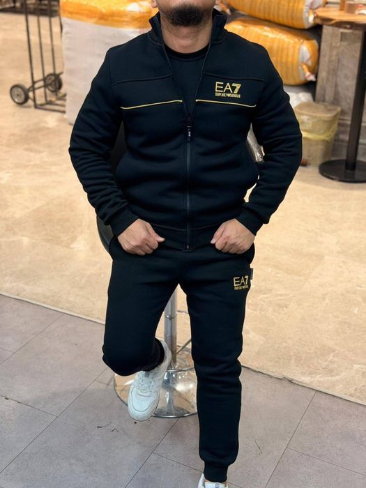 Розпродаж на флісі!! Стильний теплий костюм армані