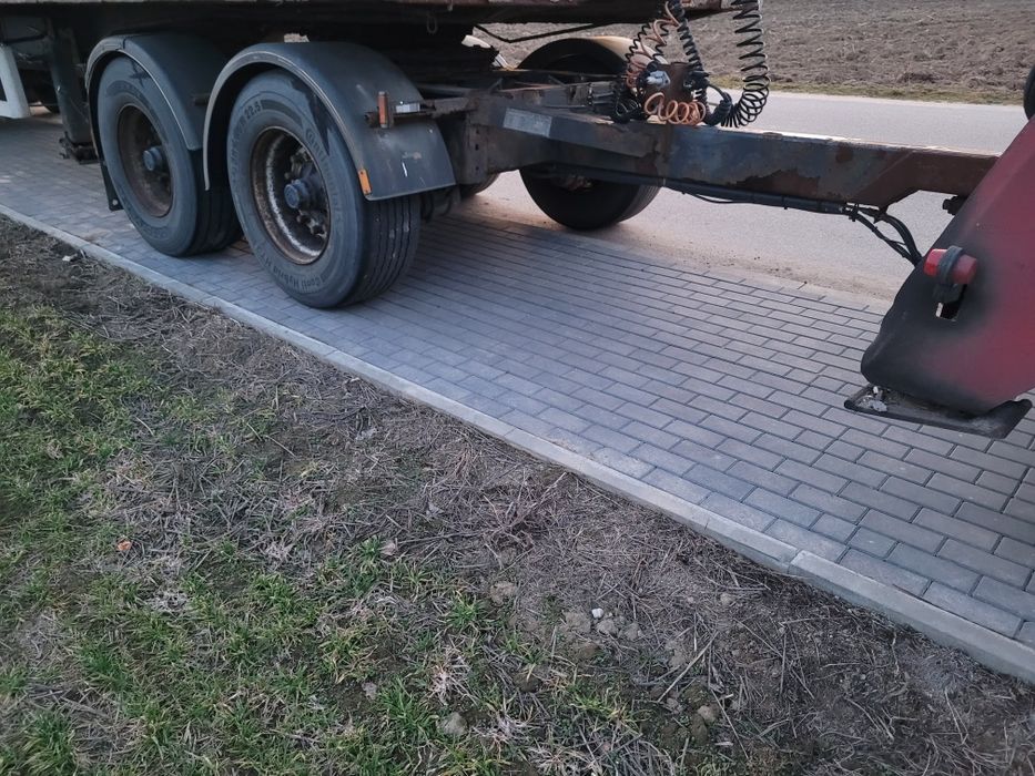 Wozek dolly siodlo pod naczepę