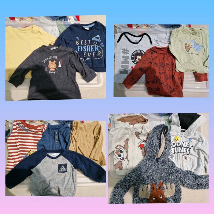 Paka ubran 74 chlopiec