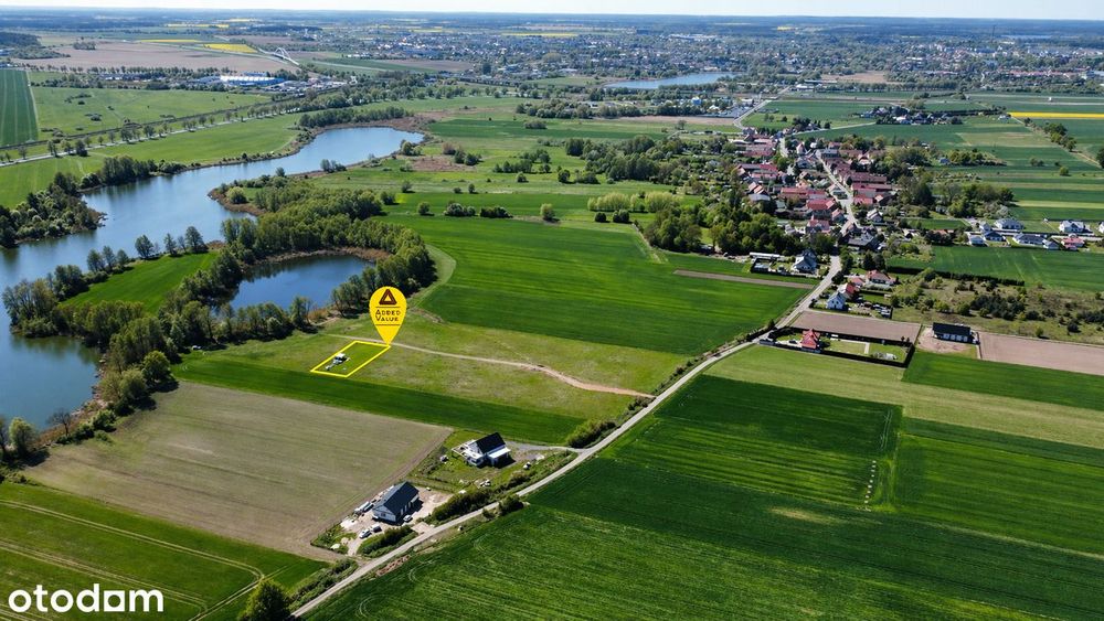 Piękna działka w Grodziszczu blisko jeziora | Wydane WZ - Widok 2