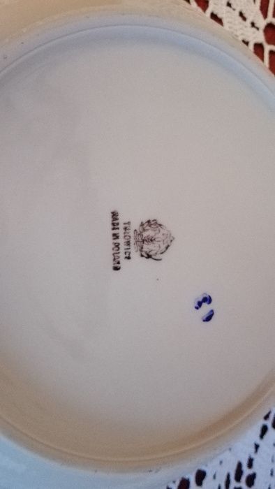 Salaterki, miski 25cm stara porcelana Tułowice