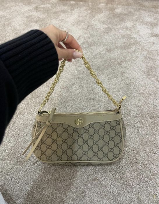 Bolsa Gucci Bege Nova