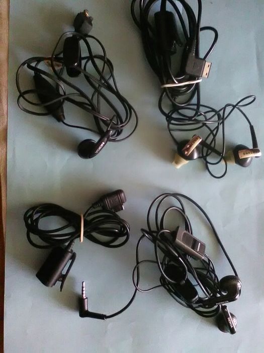 Samsung, nokia, sony ericsson, słuchawki, kable