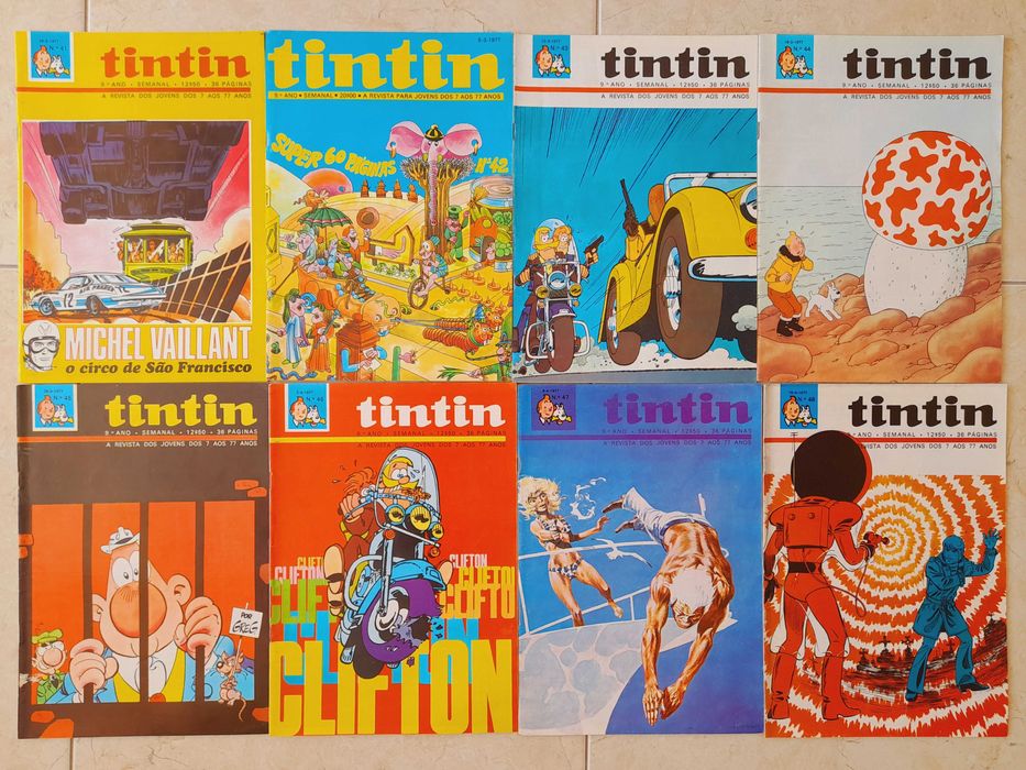 Revista Tintin 9º Ano 1 a 52 (Ano completo)