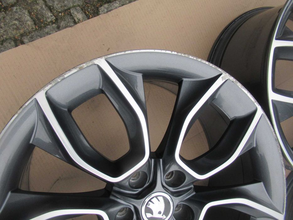 Alufelgi 4szt R19 SKODA YETI,Octavia 2,3,4,SUPER B,Kodiaq,Karoq,VW,AUDI,SEAT  4605
