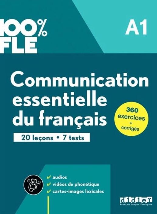 100% FLE Communication essentielle du franais A1 Didier Marie-Laure