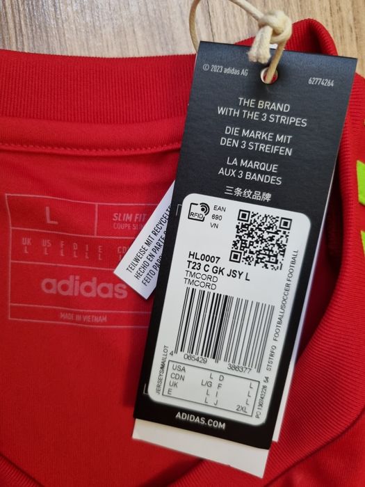 Koszulka bluzka bramkarska Adidas L 40