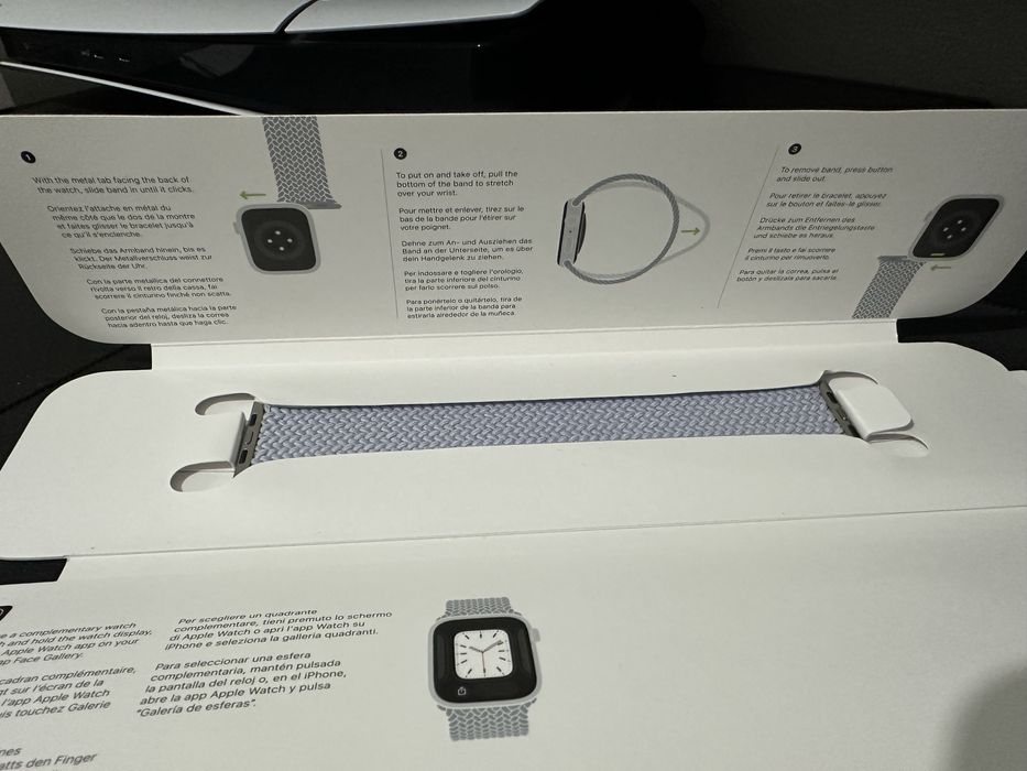 bracelete Apple Solo Loop purple