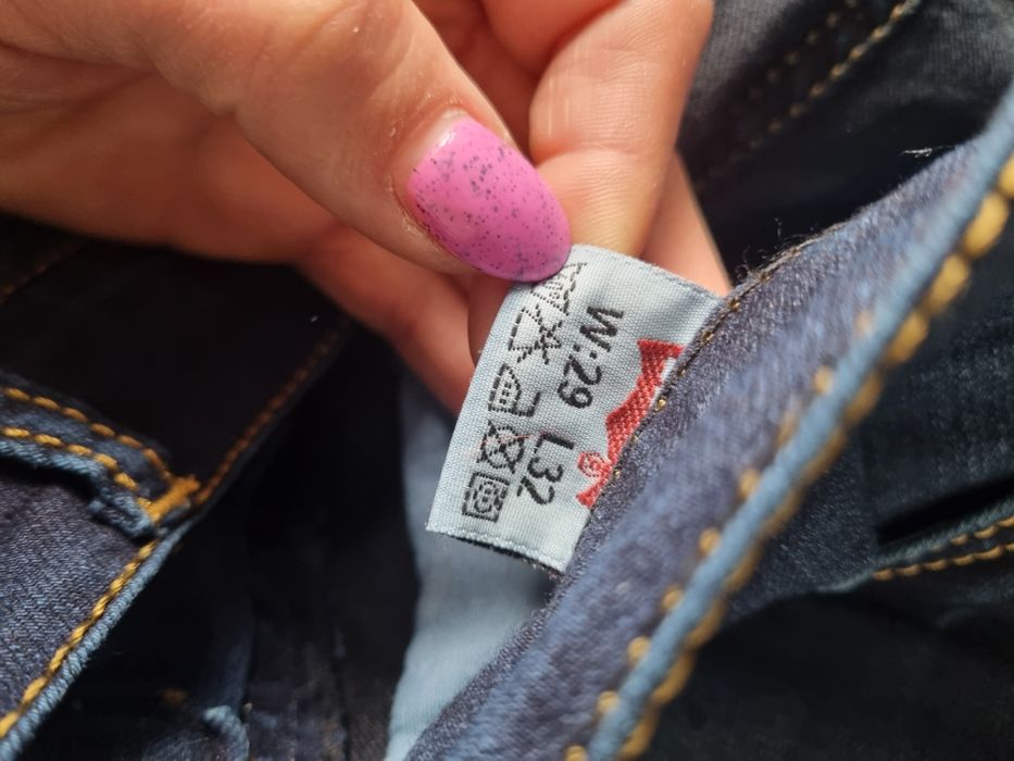 Granatowe spodnie Levi's Engineered Jeans rozmiar s/m