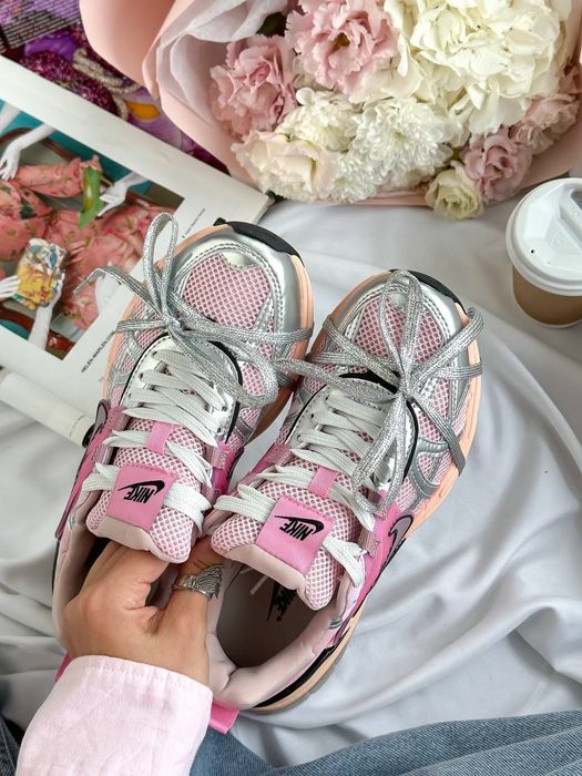 LIVE PHOTO! Nike V2K Runtekk Pink 36 37 38 39 40 найк в2к рантек
