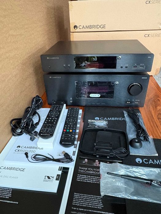 Cambridge Audio CX series: CXU + CXR200 - zestaw jak NOWY