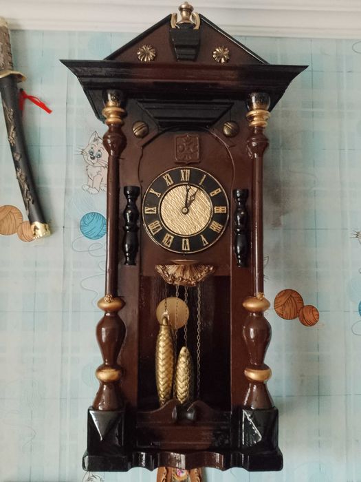 Годинник ЗОЛОТА ЗОЗУЛЯ ХХII Часы с кукушкой GOLDEN EXCLUSIVE XXII механика ОРИГИНАЛ