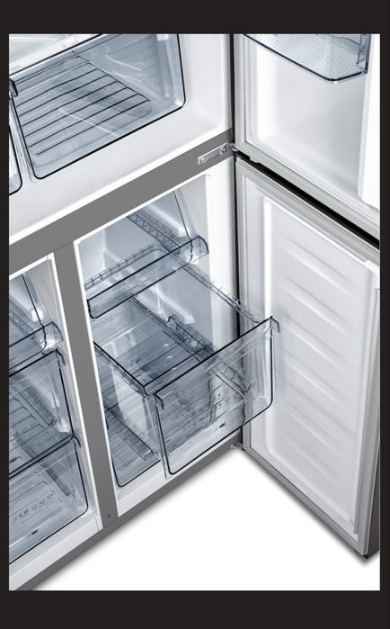 холодильник Gorenje NRM8182MX Side-by-Side