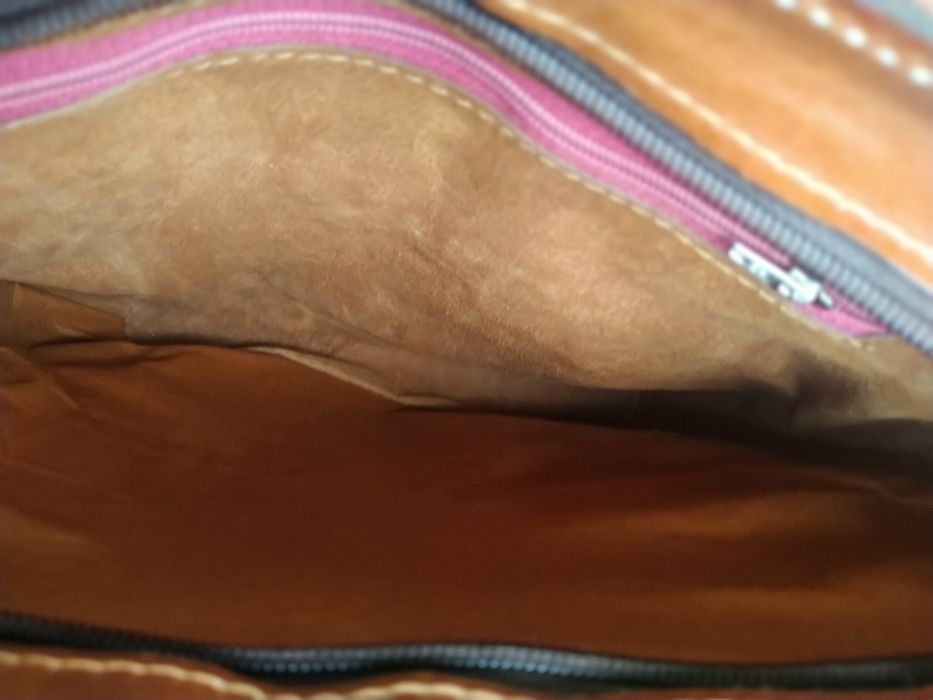 Mala Vintage em Pele