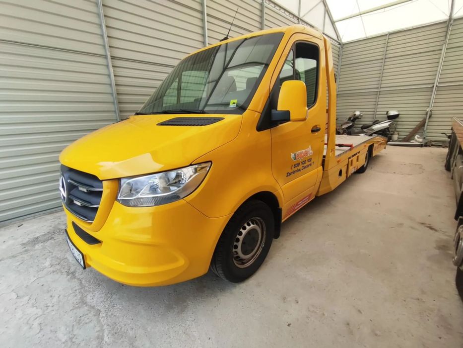 Mercedes-Benz SPRINTER BFZ V6  Pomoc drogowa Kegger Bfz holownik Faktura vat 23% brutto stan idealny.