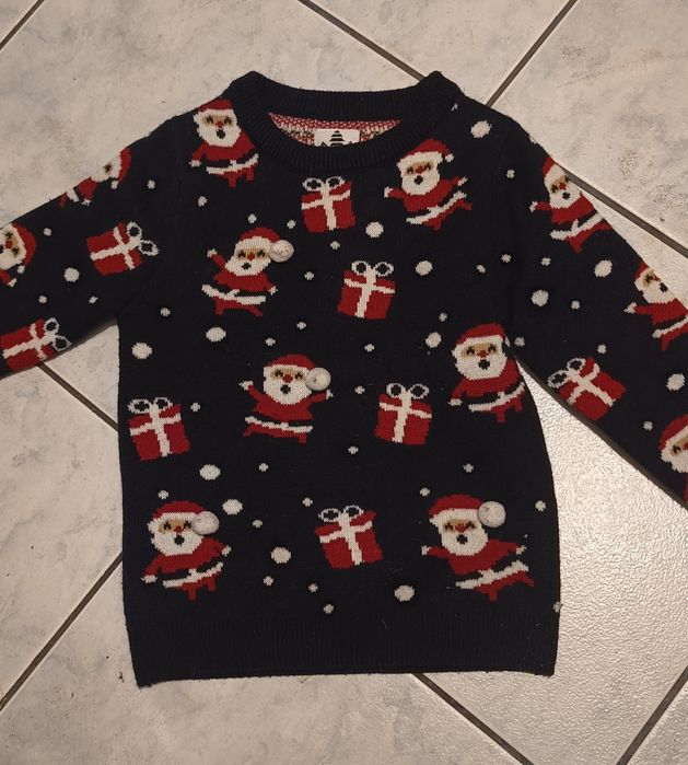 Sweterek świateczny George 98/104