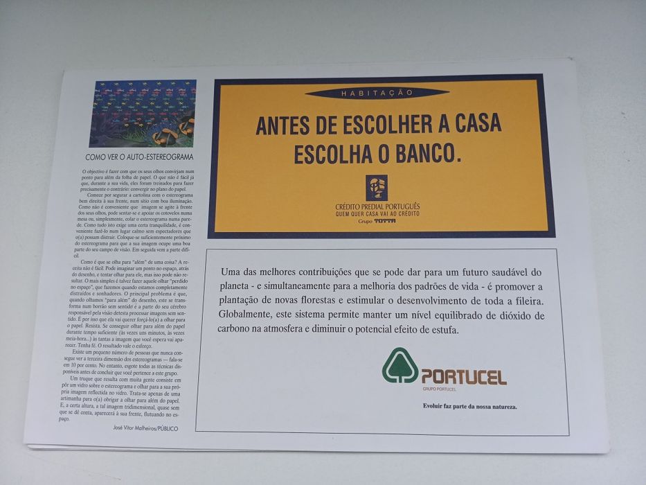 Auto-estereogramas 3D anos 90 – coleção Jornal Público (Magic Eye)