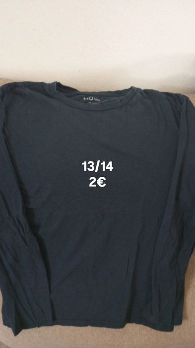 Roupa usada de rapaz