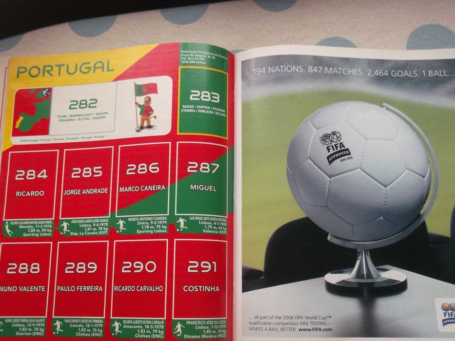 Caderneta do Mundial de 2006