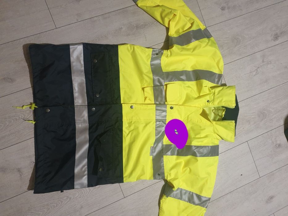 Lekka kurtka robocza przeciwdeszczowa nowa rozm S
