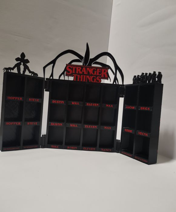 Підставка для фігурок Stranger Things (Дивні дива) | Органайзер | 3D друк