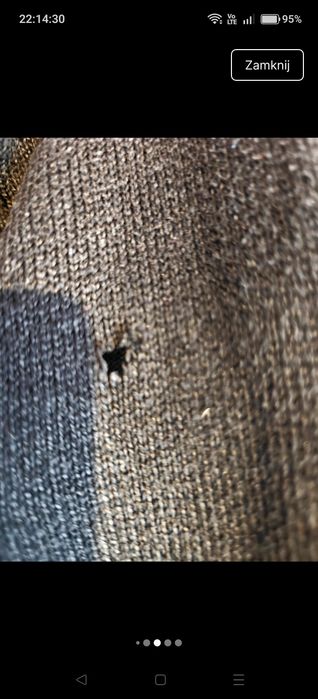 Czarny kardigan L, Amisu