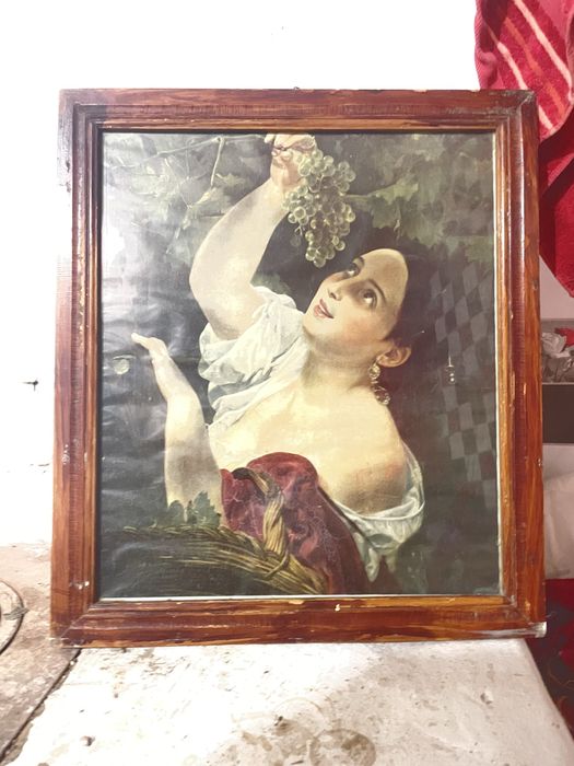 КАРТИНА!!!Жінка з виноградом