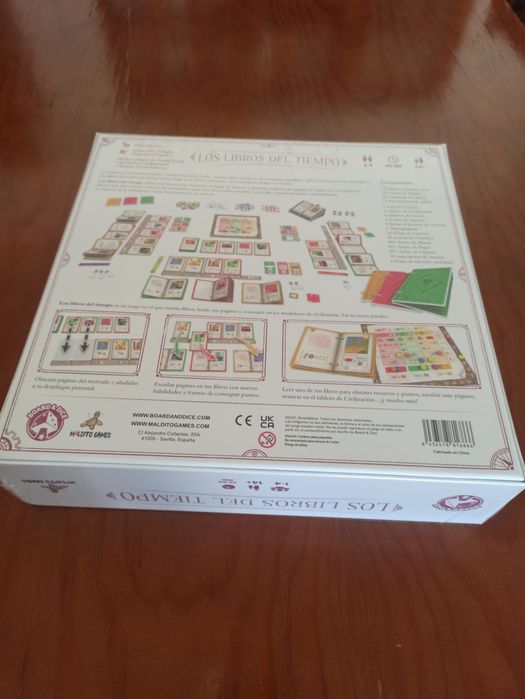 Jogo de tabuleiro Books of Time (ES) NOVO/SELADO