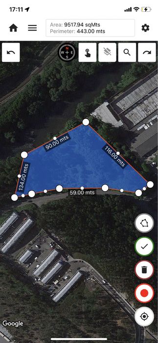 Terreno com 9500m2 em Argemil, Santo Tirso