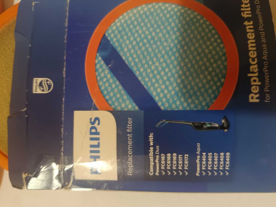 Filtr HEPA do modeli Philips z serii PowerPro Aqua i PowerPro