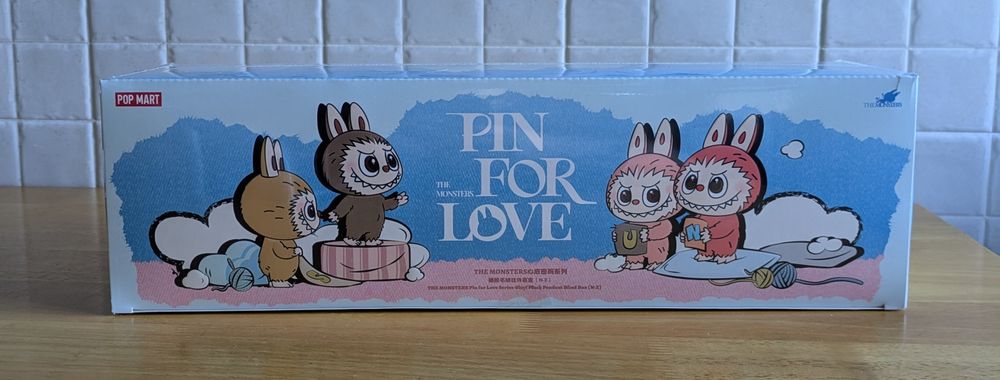 Popmart Labubu The Monsters Pin for Love Set (N-Z)