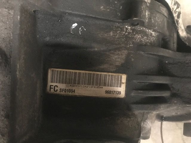 Caixa de transferências Chevrolet Captiva 2.0