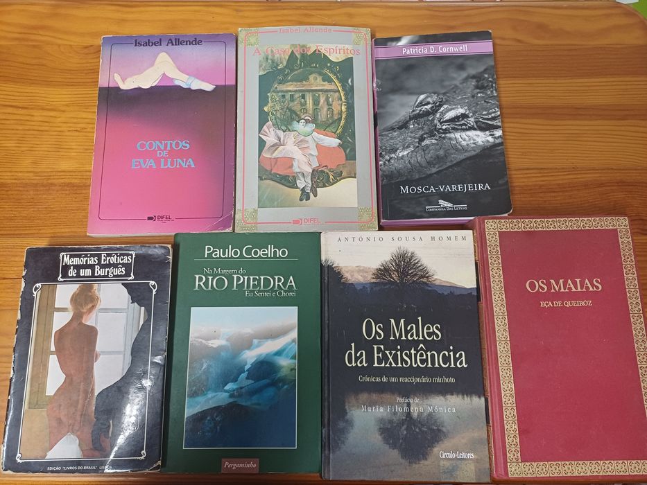 Lote de 7 livros