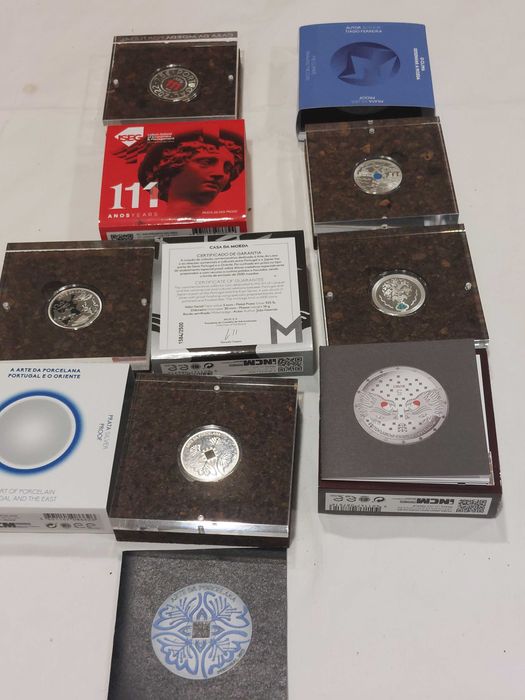 Moedas Proof   colchas de Castelo Branco, Hortelã,  Miragaia