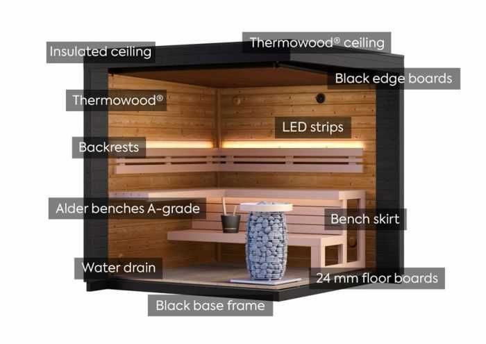Sauna ogrodowa Patio S Thermo