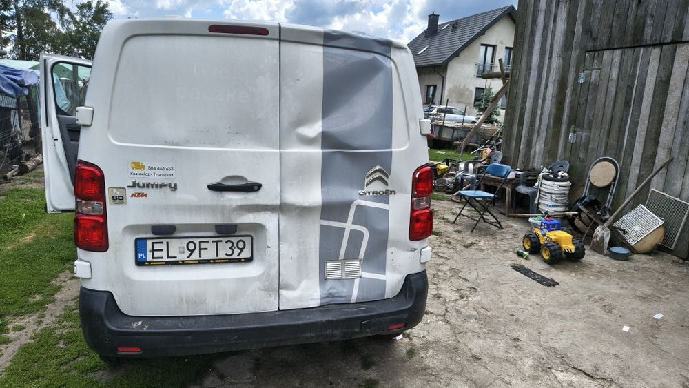 Citroen Jumpy uszkodzony okazja