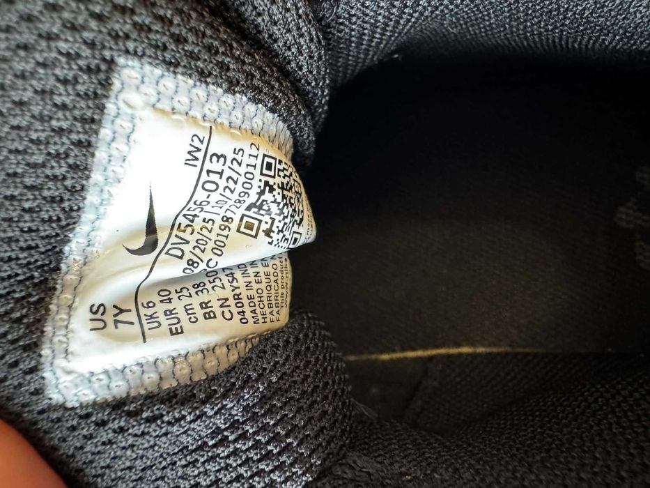 Buty Nike court borough low recraft biało czarne 40 sneakersy