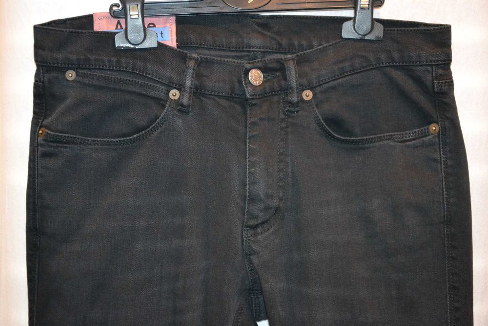 ACNE STUDIOS Stockholm Jeans Spodnie Damskie 29/32 Oryginalne Bawełna