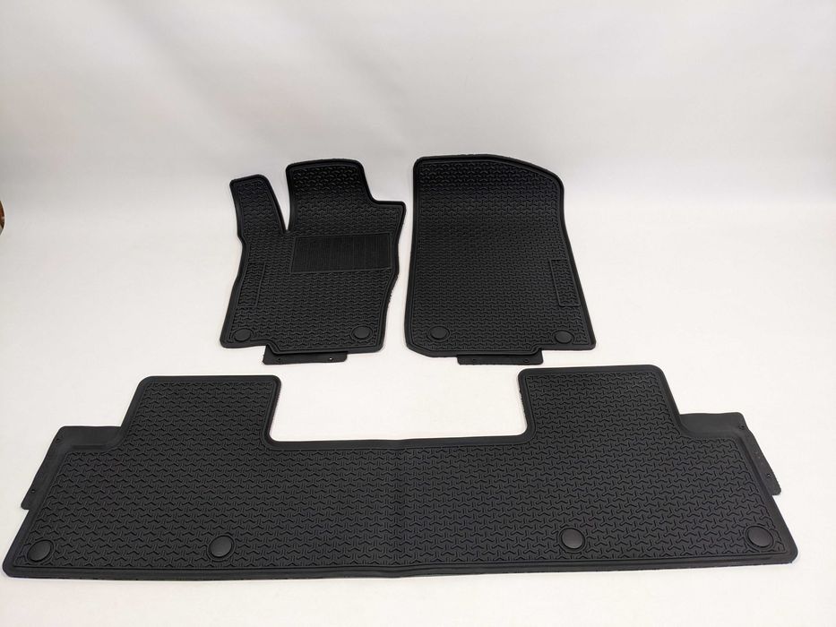 Гумові килимки в салон Mercedes ML GLE GL GLS 166 Мерседес коврики МЛ