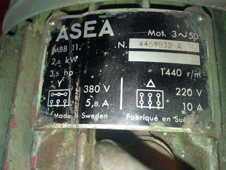 motor eléctrico trifásico