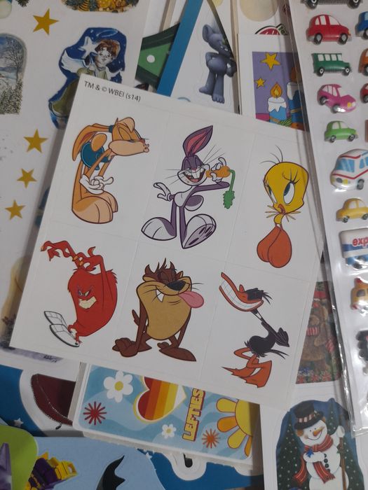 Miscelânea de autocolantes para crianças