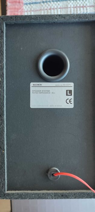 Colunas Sony Modelo SS-CCP1