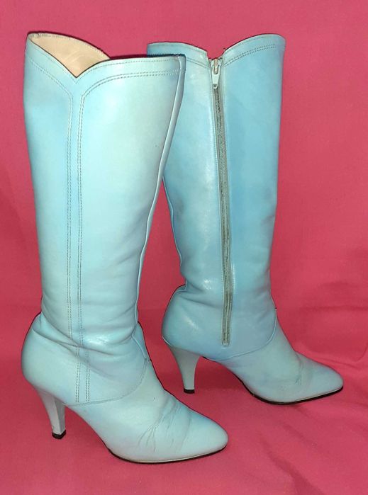 Botas de salto alto vintage